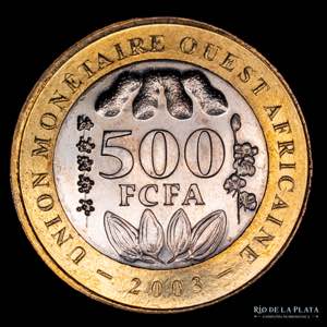 Western African States. 500 Francs 2003. ... 