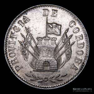 Argentina. Córdoba. 8 Reales 1852. AG.750; ... 