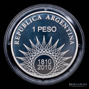 Argentina. 1 Peso 2010. Rally DAKAR ... 