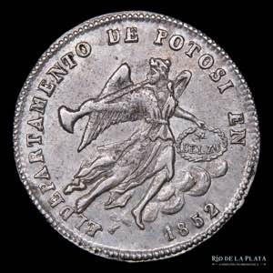 Bolivia. 1 Sol 1852. ... 