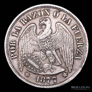 Chile. 1 Peso 1877 So. ... 