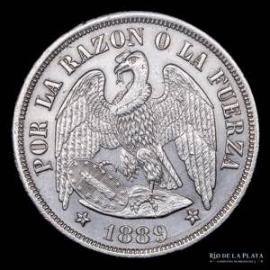 Chile. 1 Peso 1889 So. ... 