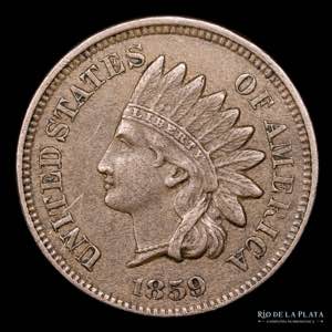 USA. 1 Penny 1859. ... 