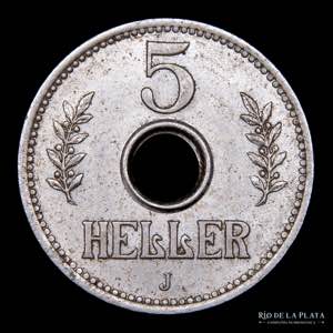 Africa del Este Alemana. 5 Heller 1914 J. ... 