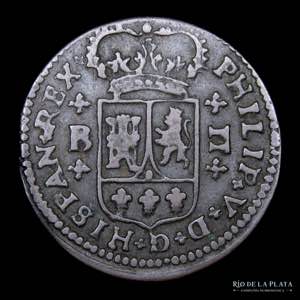 España. Felipe V 1700-1746DC. 2 maravedis ... 