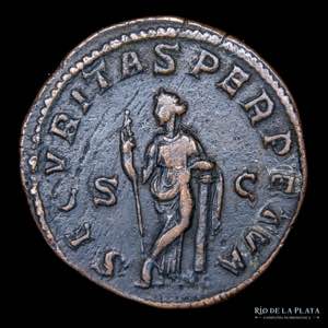 Roma Siglo III. Gordiano III 238-244DC. AE ... 