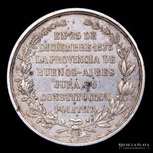 Argentina. 1873. Constitucional. Buenos ... 
