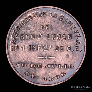 Argentina. 1898. Infanteria de Guardia ... 
