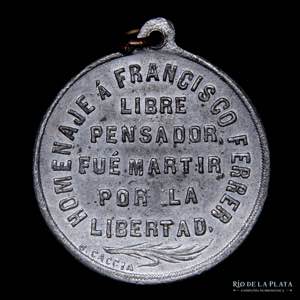 Argentina. 1909. Homenaje a Francisco ... 