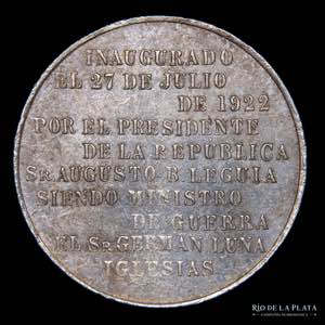 Perú. 1922. Inauguración del Monumento a ... 