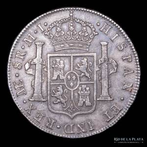 Lima. Carlos III (1759-1788) 8 Reales 1780 ... 