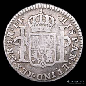 Colombia. Carlos IV (1788-1808) 1 Real 1801 ... 