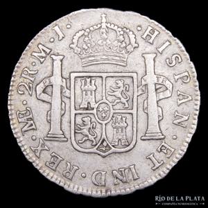 Lima. Carlos III (1759-1788). 2 Reales 1778 ... 