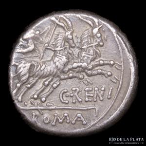 Roman Republic. C. Renius 138BC. AR ... 