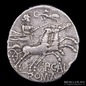 Roman Republic. P. Calpurnius 133BC. AR ... 