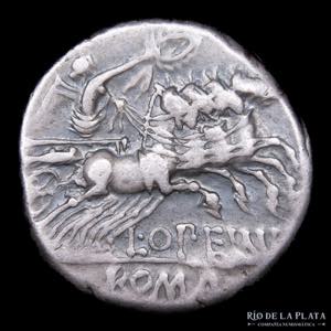 Roman Republic. Lucius Opimius 131BC. AR ... 