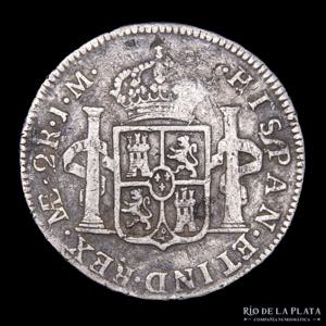 Lima. Carlos III (1759-1788) 2 Reales 1772 ... 