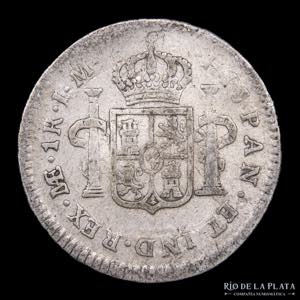 Lima. Carlos III (1759-1788) 1 Real 1773 JM. ... 