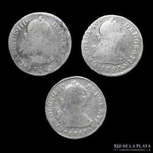 Lima. 2 Reales 1787 a ... 