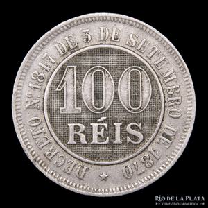 Brasil. 100 Reis 1886. ... 