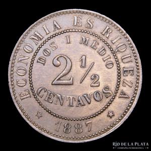 Chile. 2 1/2 Centavos ... 