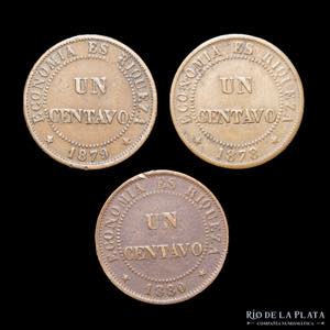 Chile. 1 Centavo 1878, ... 