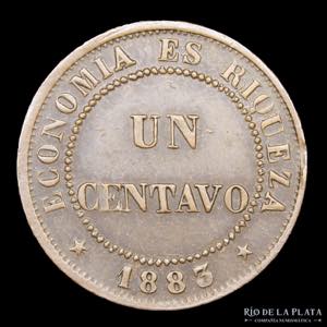 Chile. 1 Centavo 1883. ... 