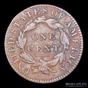 USA. 1 Cent 1833. Coronet Head Penny. CU; ... 