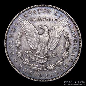 USA. 1 Dollar Morgan 1889. AG.900; 38.1mm; ... 