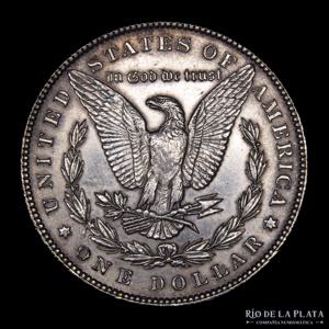 USA. 1 Dollar Morgan 1896. AG.900; 38.1mm; ... 