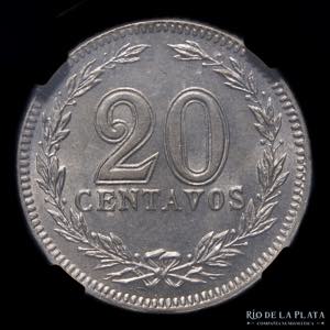 Argentina. 20 Centavos 1912. ... 