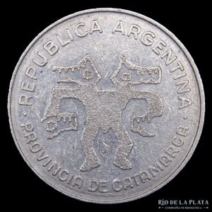 Argentina. Catamarca. 1 Esquiu 1990. Medalla ... 