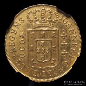 Brasil. Joao VI. 4000 Reis 1811 R. ... 