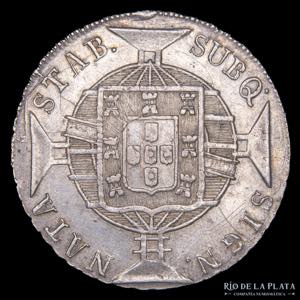 Brasil. Joao VI. 960 Reis 1818 R sobre ... 