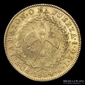 Chile. 4 Escudos 1834 ... 