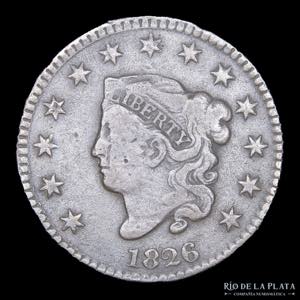 USA. 1 Cent 1826. ... 
