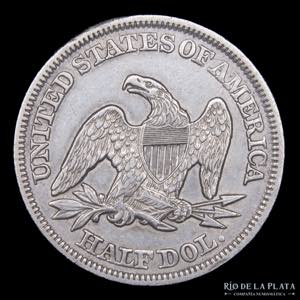 USA. Half Dollar 1856. Seated Liberty. KM ... 