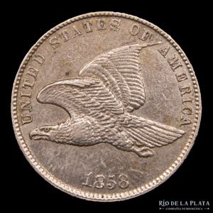 USA. 1 Cent 1858. Flying ... 