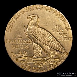 USA. 2 1/2 Dollar 1914 Indian Head - Quarter ... 