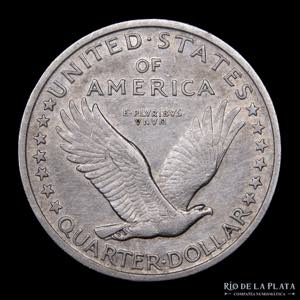 USA. Quarter Dollar 1917. Standing Liberty. ... 