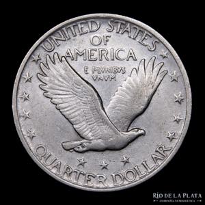 USA. Quarter Dollar 1920. Standing Liberty. ... 