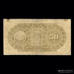 Paraguay. 50 Pesos Fuertes 1920-1923. POR ... 