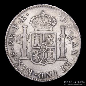 Potosí. Carlos III (1759-1788) 2 Reales ... 