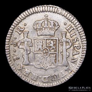 Potosí. Carlos III (1759-1788) 1/2 Real ... 