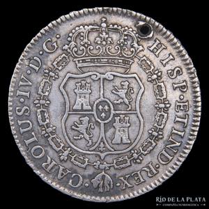 Tarma (Perú) Carlos IV. 4 Reales 1789. ... 