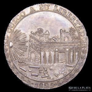 Perú. Medalla Liberación de Cuzco, 1825 ... 