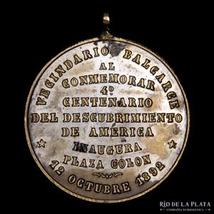 Argentina. 1892. Balcarce a Cristobal ... 