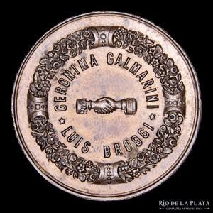 Argentina. 1895. Medalla ... 