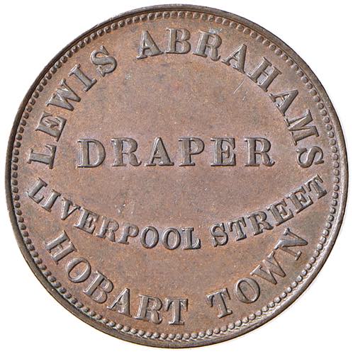 Australia - 1/2 Penny 1855 Lewis ... 