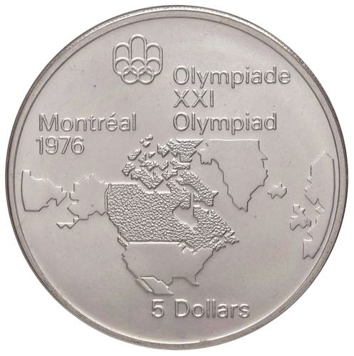 Canada - Elisabetta II - 5 Dollari ... 